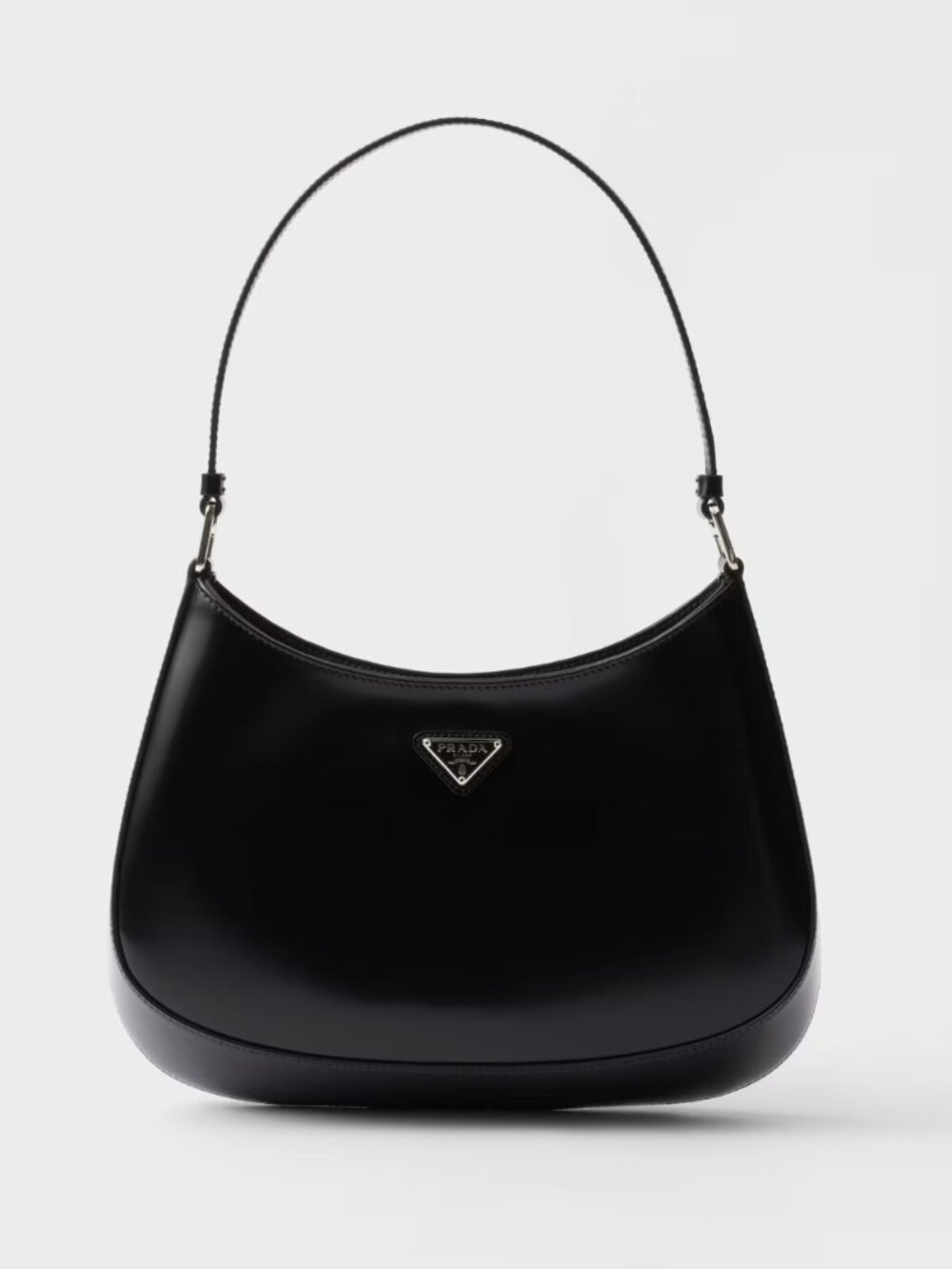 Prada Cleo brushed leather shoulder bag